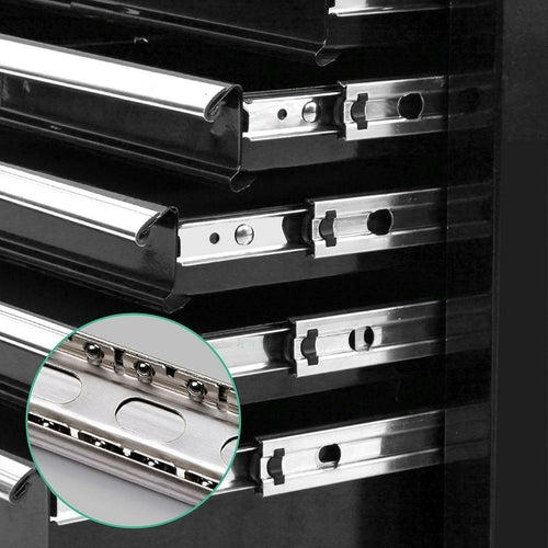 Giantz 9 Drawer Tool Box Cabinet Chest Toolbox Storage Garage