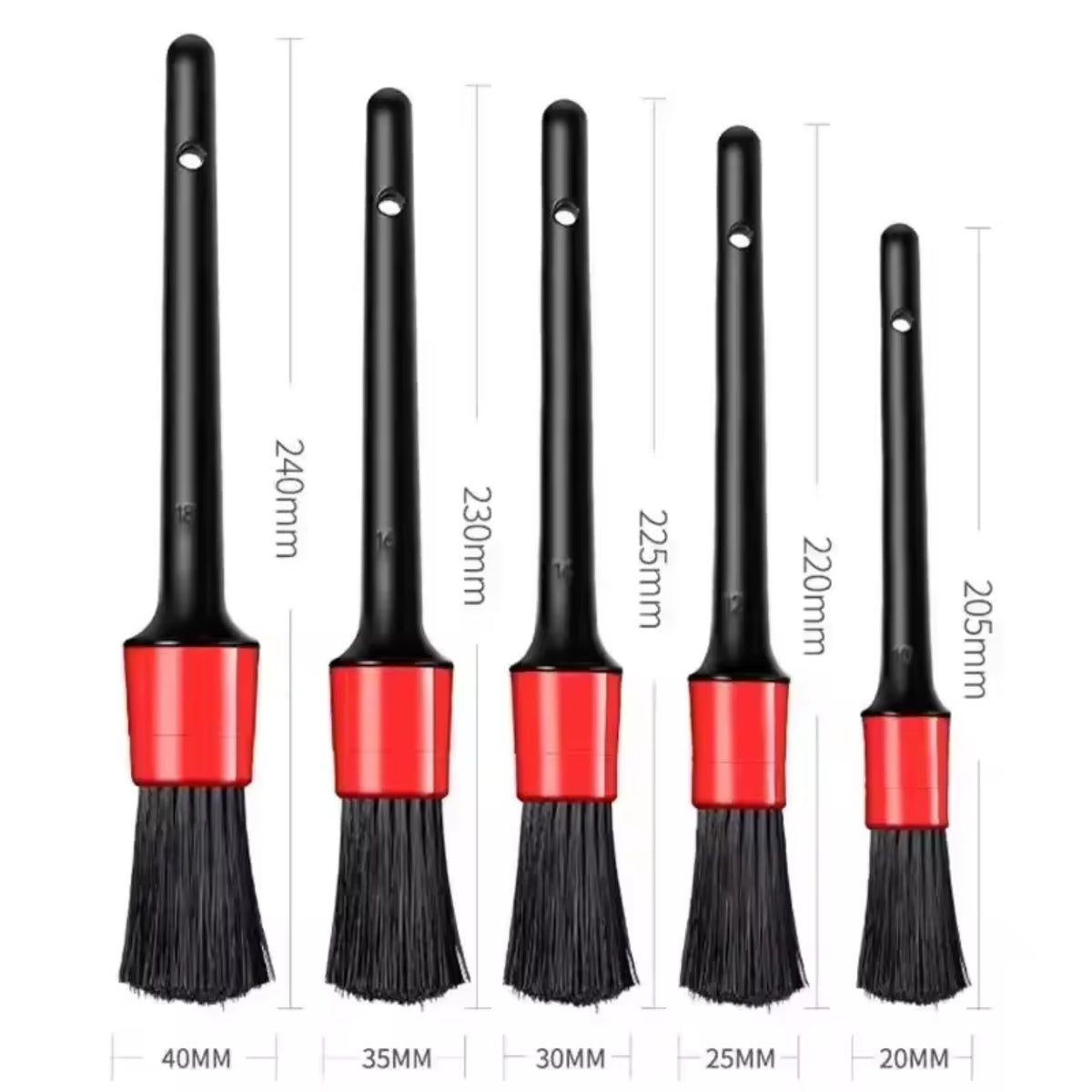 Professional Detailing Brush Set
