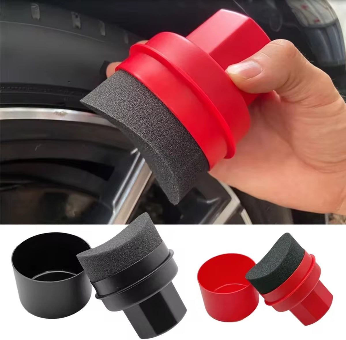 Car Tire Waxing Sponge